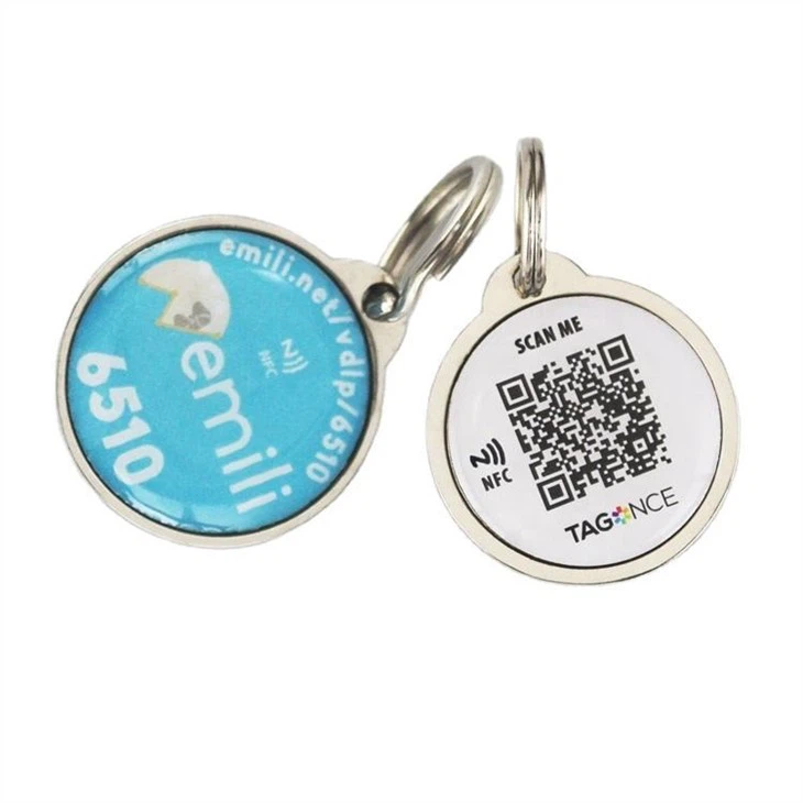 Epoxy Dog Pet NFC ID Tag3