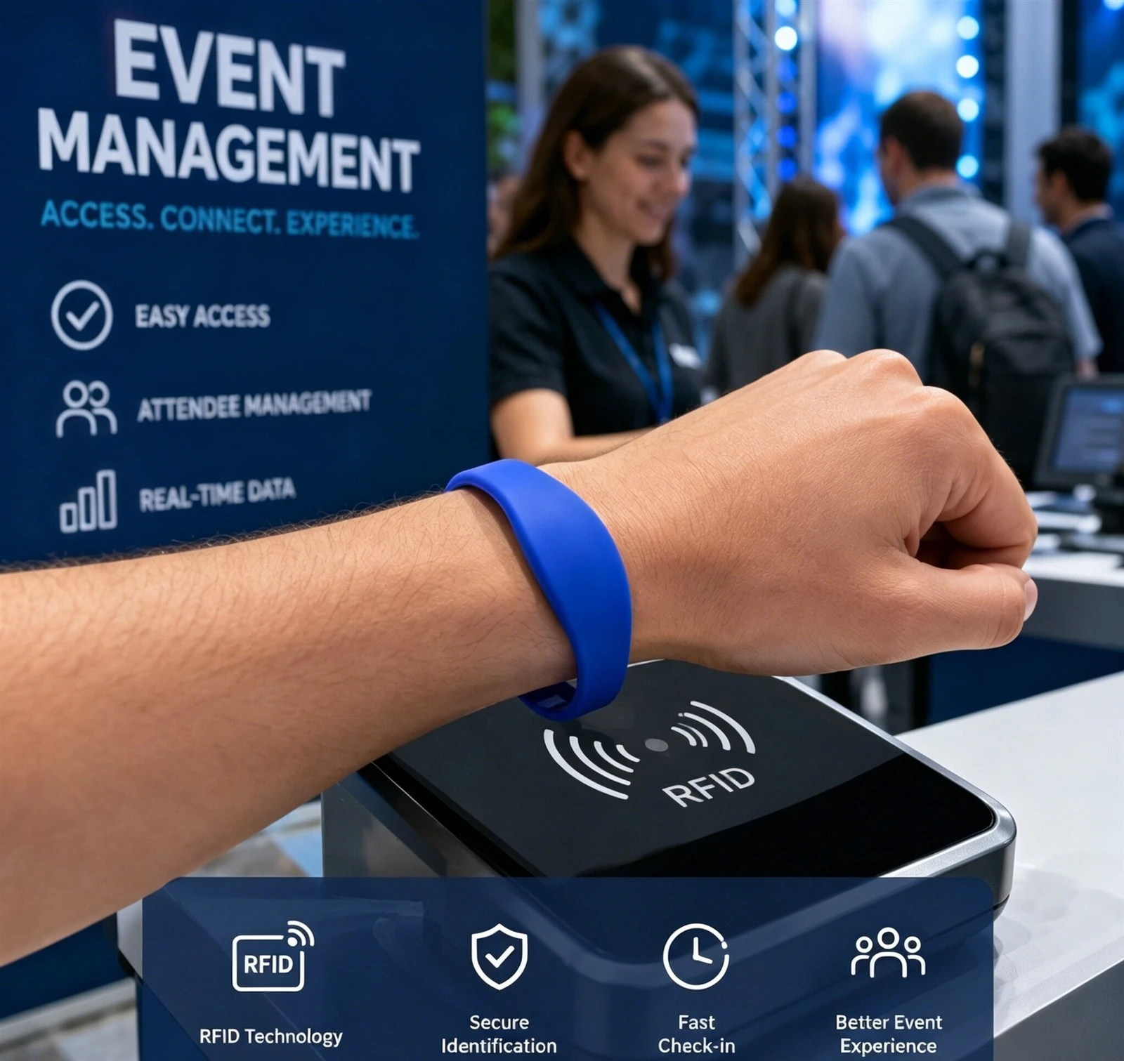 RFID Silicone Wristbands Revolutionize Modern Event Management
